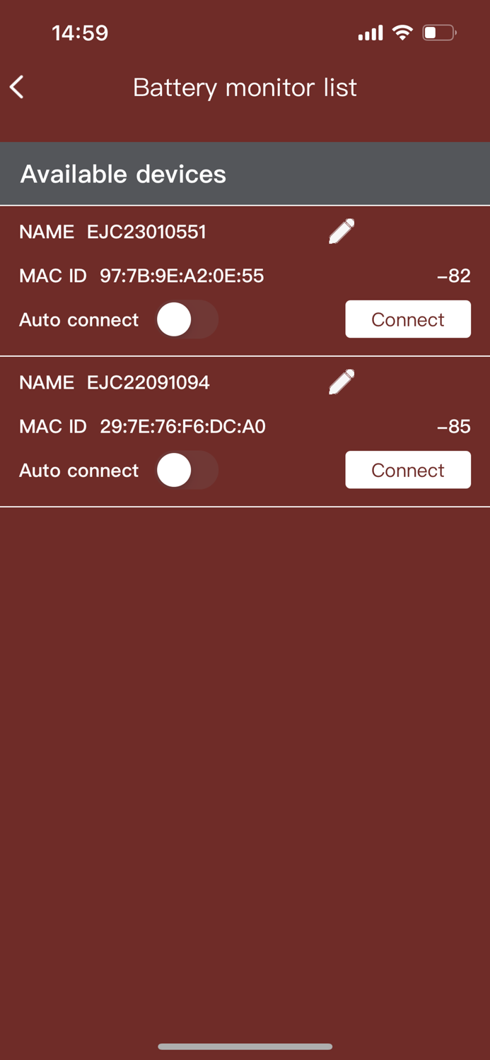 AMPS Battery Monitor