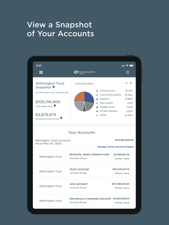 Screenshot #5 pour Wilmington Trust