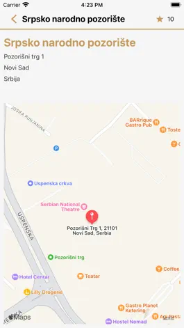Game screenshot Srpsko narodno pozorište hack