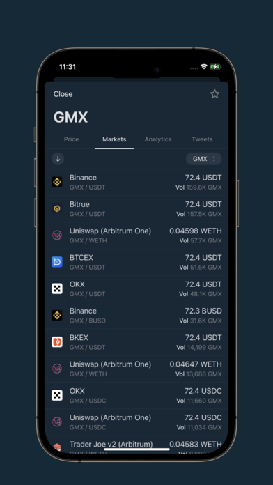 Fintex Wallet Screenshot