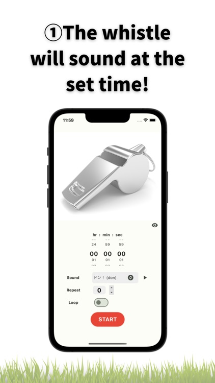 Whistle Sound Alarm Timer
