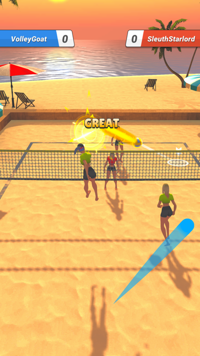 Beach Volley Clash Screenshot