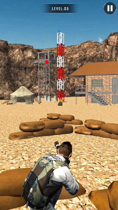 Sniper Game: Shooting Gun Gameのおすすめ画像2