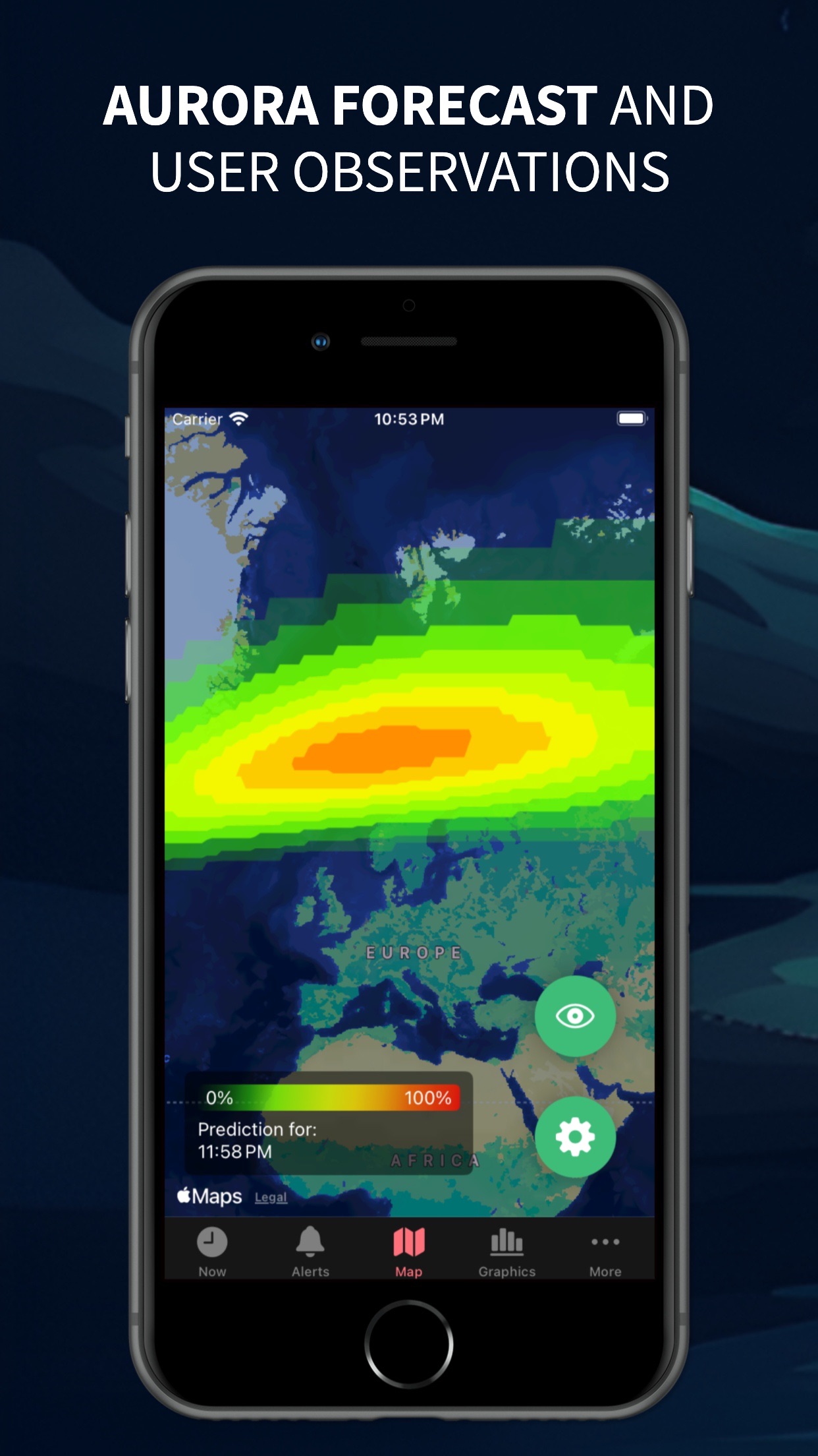 Aurora Now - Northern Lights screenshot 1