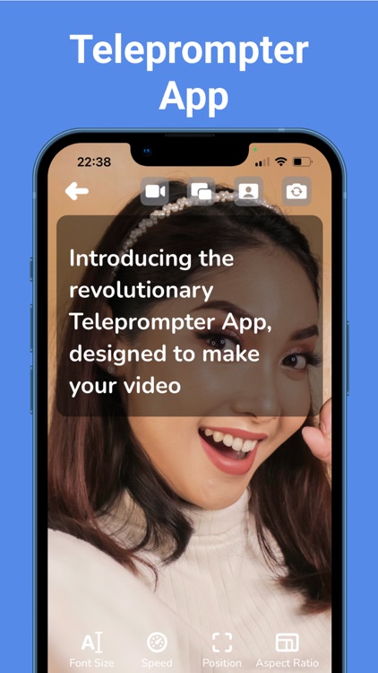 Video teleprompter App Lite Z