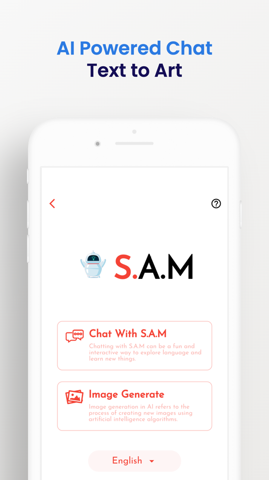 #2. SAM - AI ChatBot (iOS) Podle: Hectic Radio Ltd