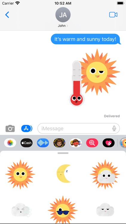 Wacky Weather Sticker Pack