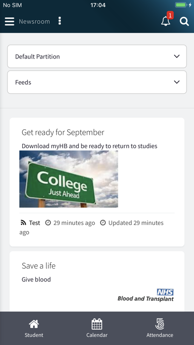 myHB Screenshot