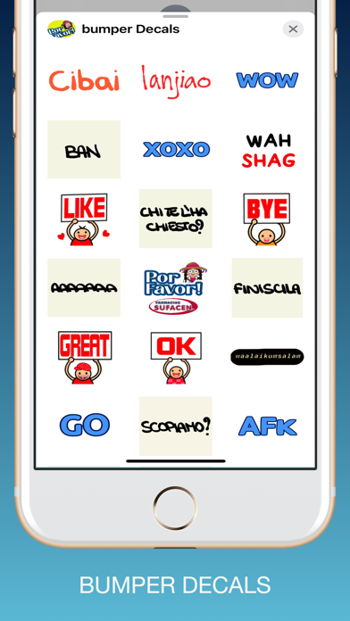 Screenshot #3 pour bumper Auto Decals Message