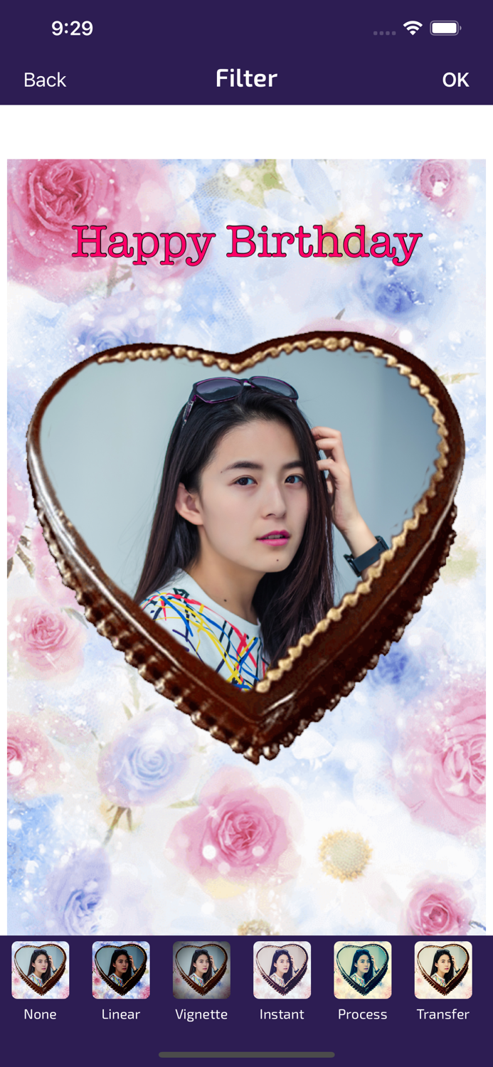 Birthday Photo Frames - Editor