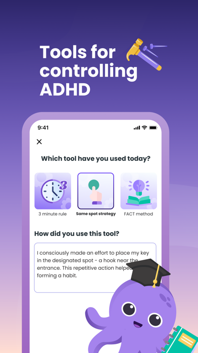 Univi: Manage your ADHD Screenshot