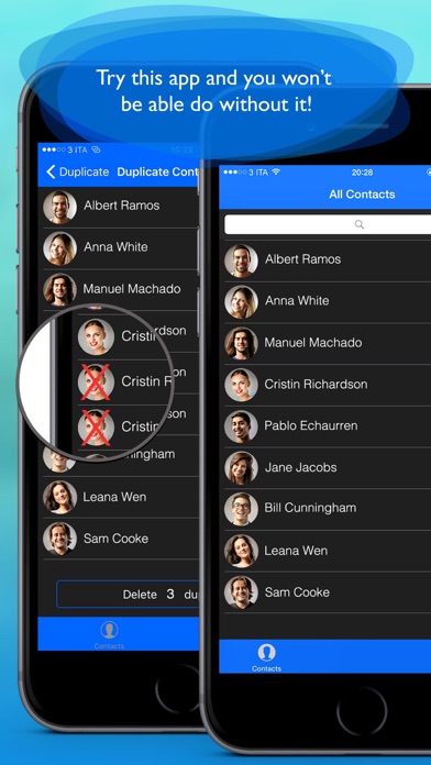 Easy Cleaner Contacts Pro Screenshot