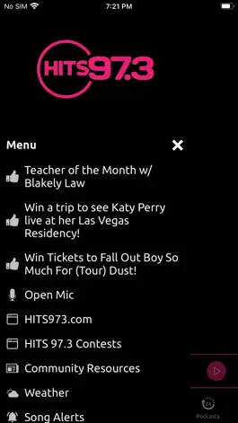 Game screenshot HITS 97.3 apk