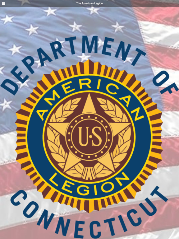 Dept of Connecticut iPad screenshot 1 - Business app