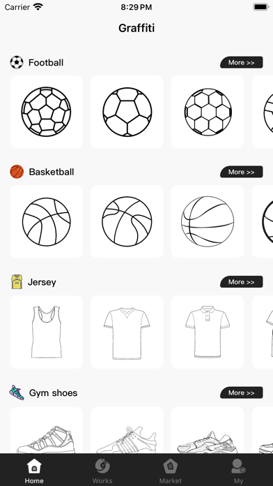 Screenshot #1 pour Ball hand drawn