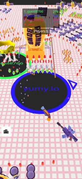 Game screenshot yumy.io - io & hole games apk