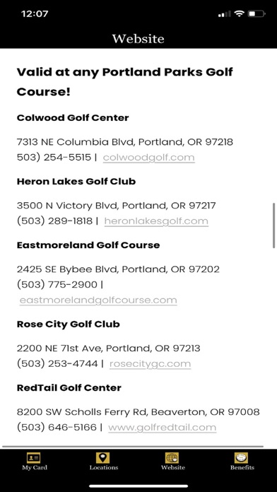 YA! Golf Screenshot