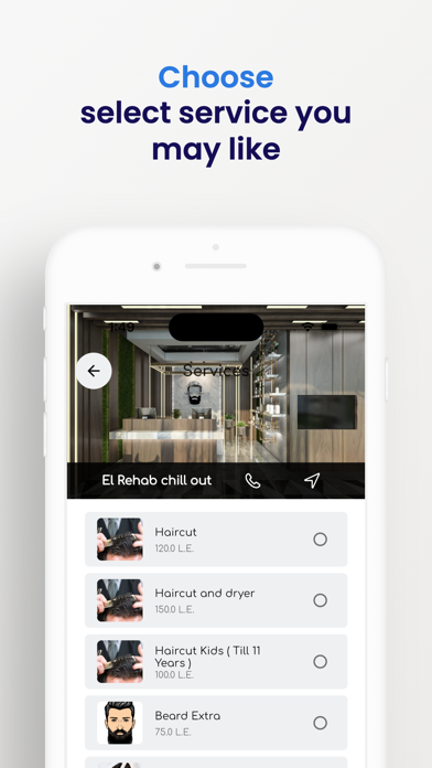 Nabil Waheed Salon Screenshot