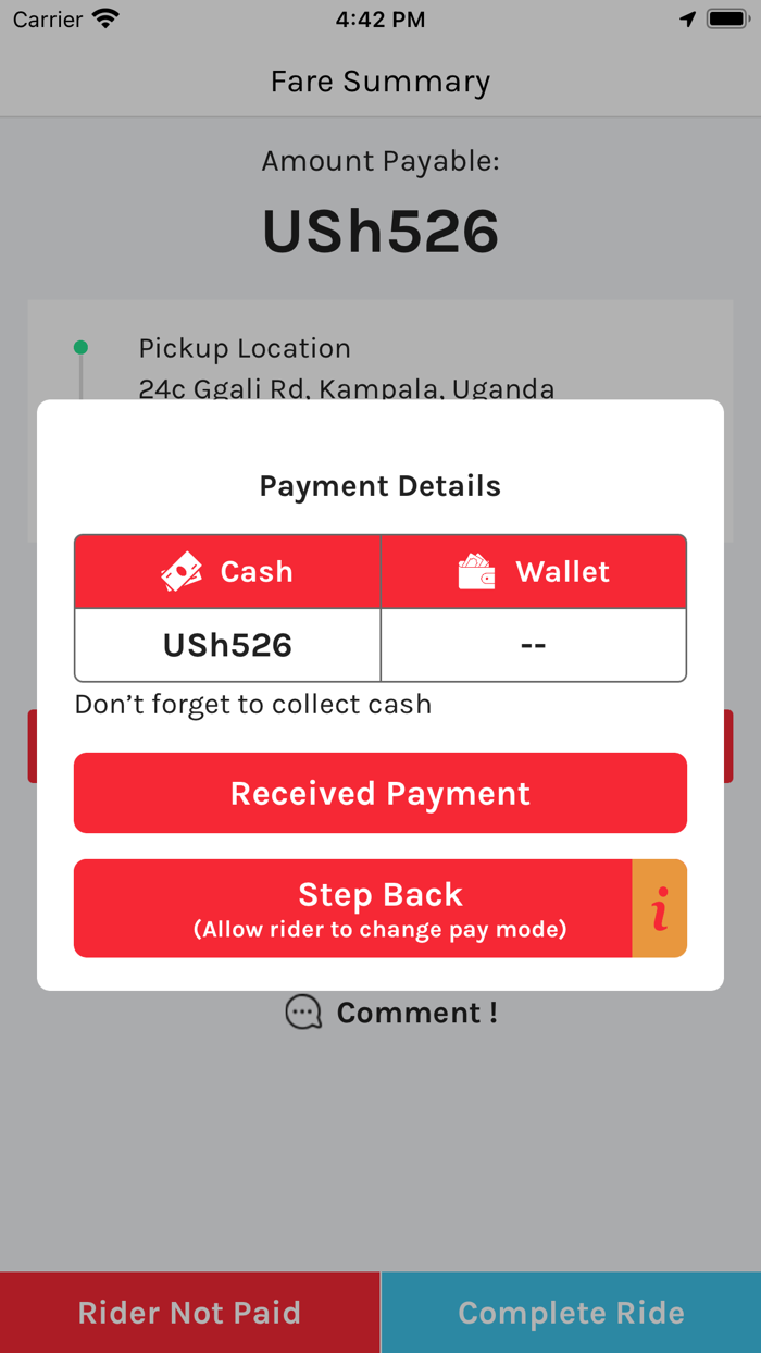 MartaRide for Driver App