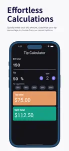 Tippify - Your Tip Calculator screenshot #3 for iPhone