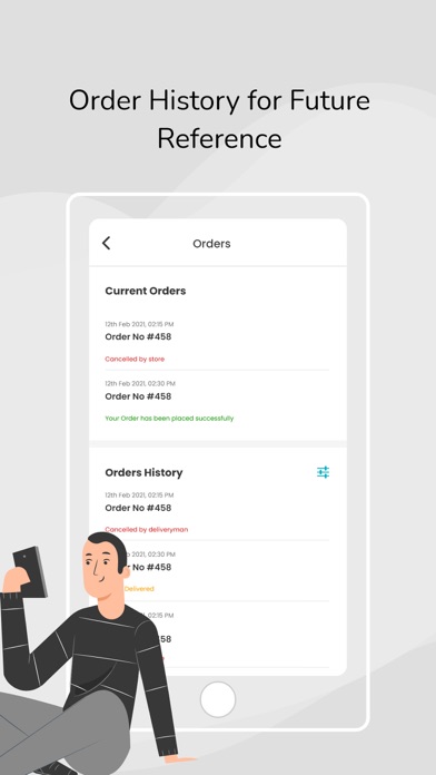 iQ Delivery Screenshot