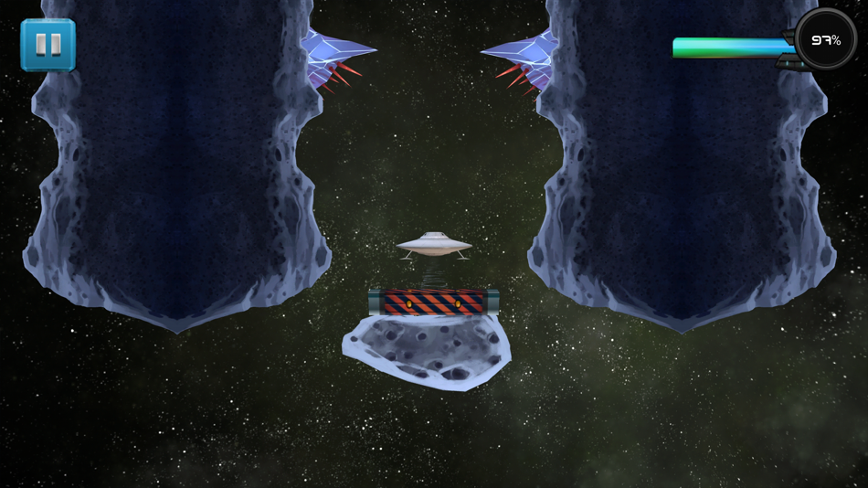 #8. UFO Lander (iOS) Podle: Aleksa Racovic