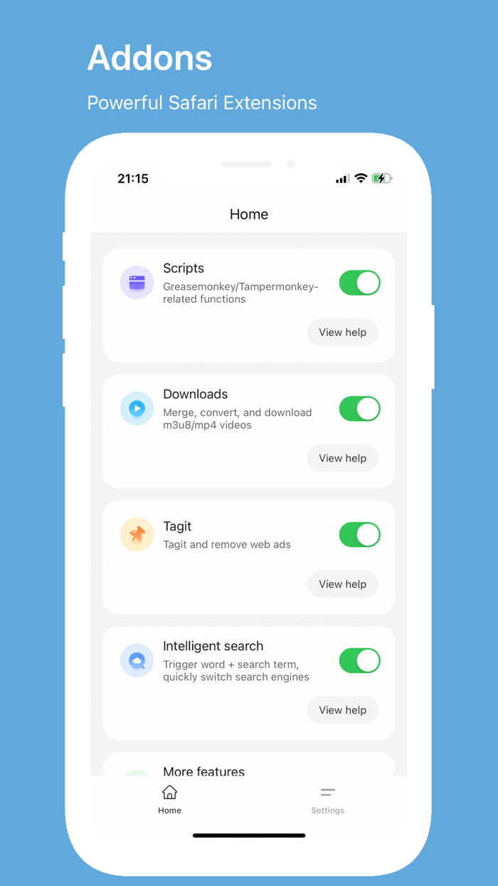Addons - Scripts and Adblock