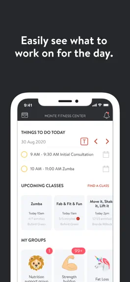 Game screenshot Monte Fitness Center apk
