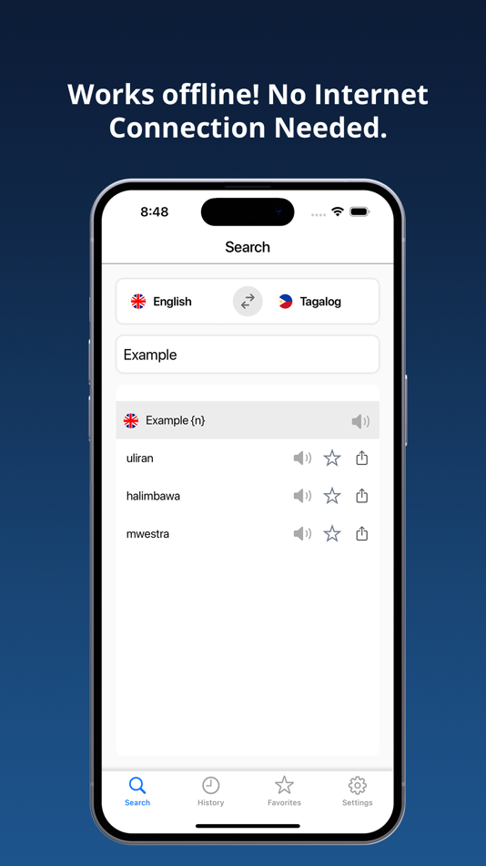 #1. English Tagalog Dictionary + (iOS) By: Jafar Najafov