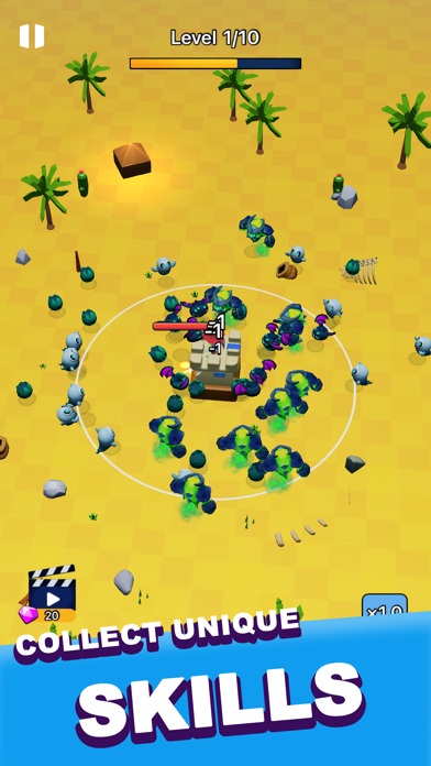 Hero Survival : Idle Defense Screenshot