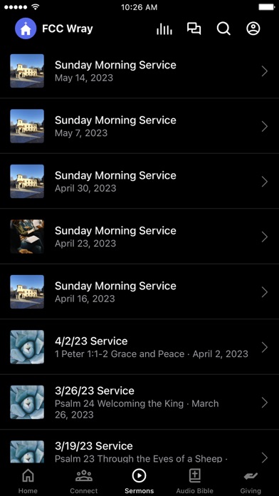 First Christian Church of Wray Screenshot