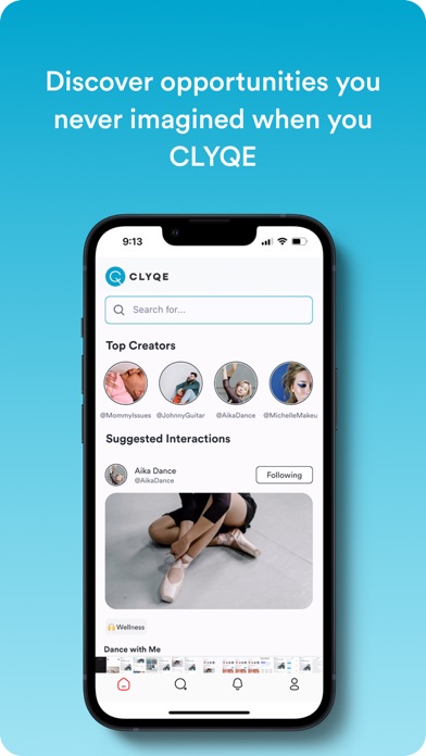 Clyqe Screenshot