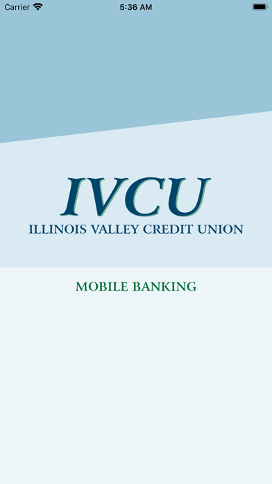 Illinois Valley Credit Union Screenshot