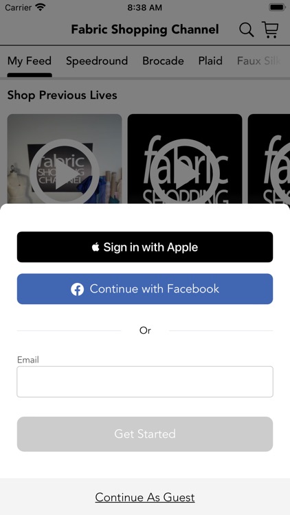 Fabric Shopping Channel