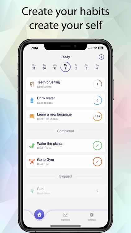 Habit Tracker & Daily Goals