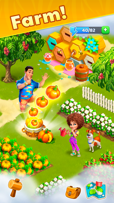 Bermuda Adventures: Farm Games Screenshot