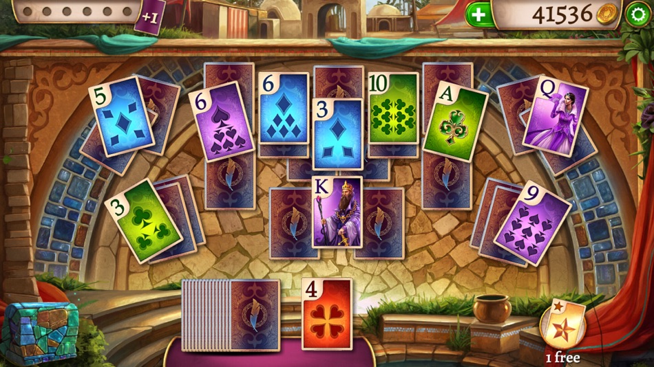 #3. Solitaire Royals Matching Game (iOS) Podle: Orchid Games