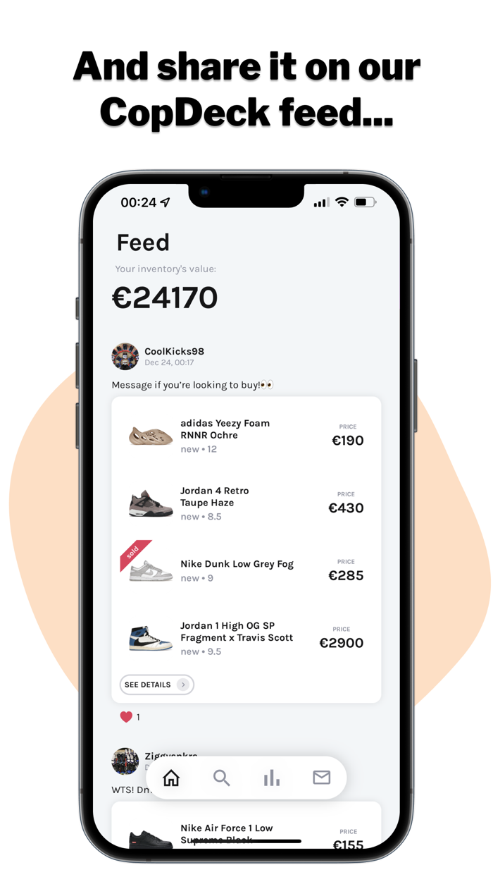 CopDeck Buy  Sell Kicks