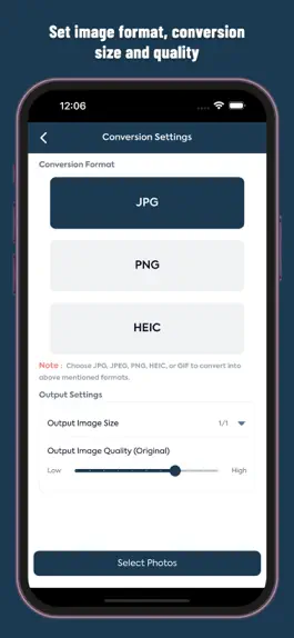 Game screenshot Image Converter - JPG, PNG apk