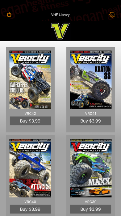 Velocity RC Cars Magazine Screenshot