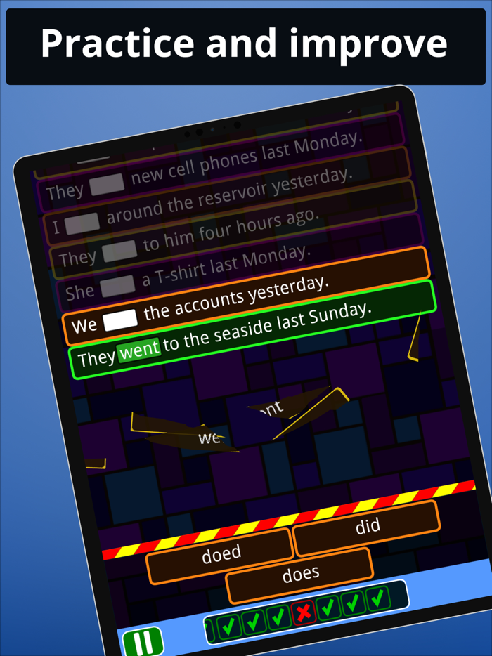 English Grammar Smash Games