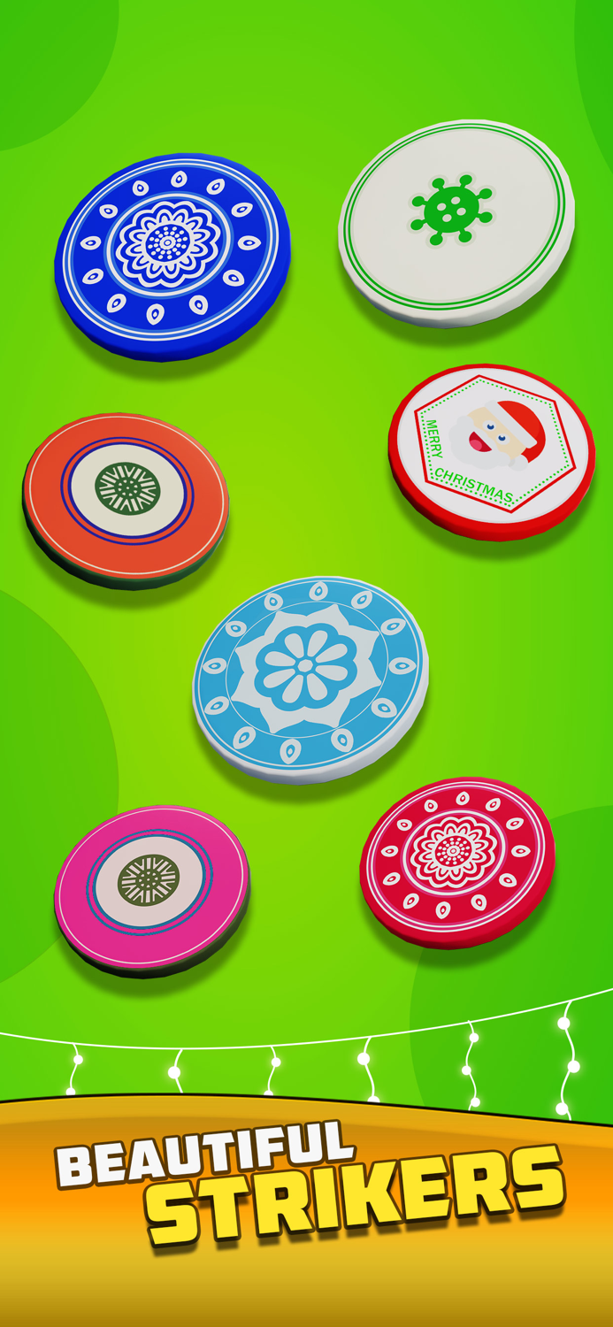 Real Carrom Queen Board Game