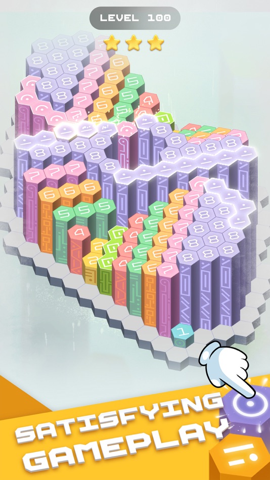 #2. Histogram: Hexa Puzzle Story (iOS) 由: SUPERSONIC STUDIOS LTD