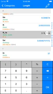 converter and calculator lite iphone screenshot 1