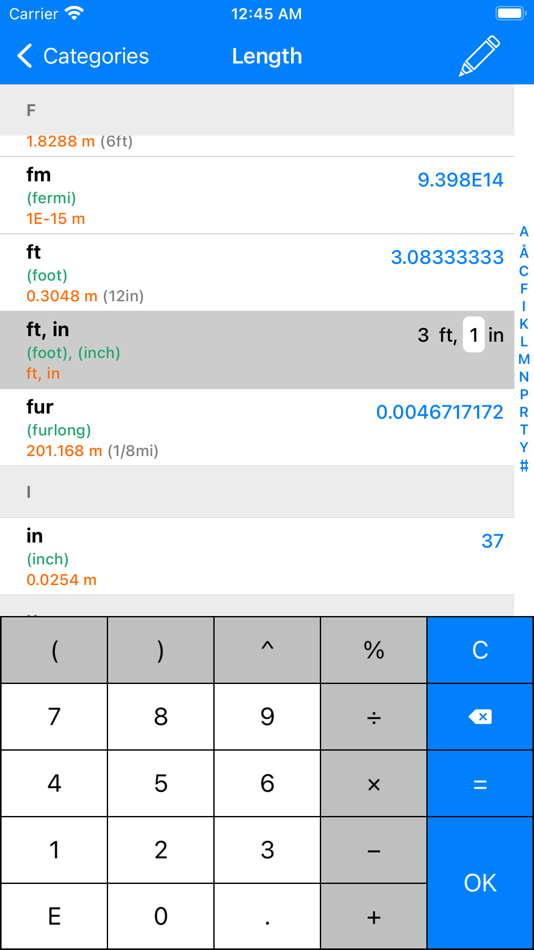#1. Converter and Calculator Lite (iOS) 由: Cider Software LLC