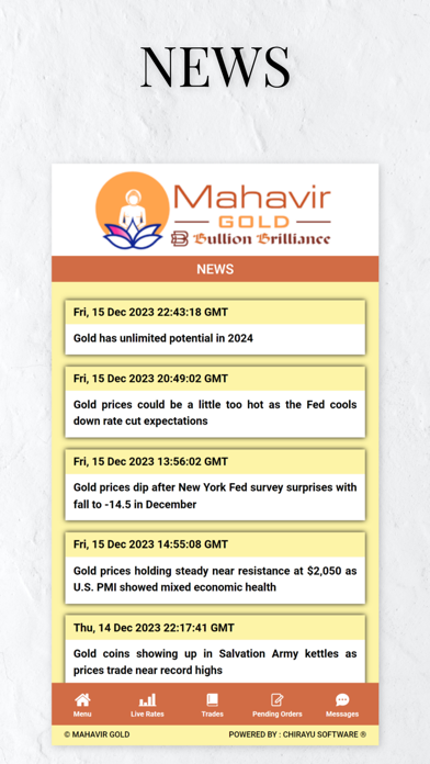 MAHAVIR GOLD Screenshot