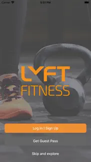 lyft fitness iphone screenshot 1