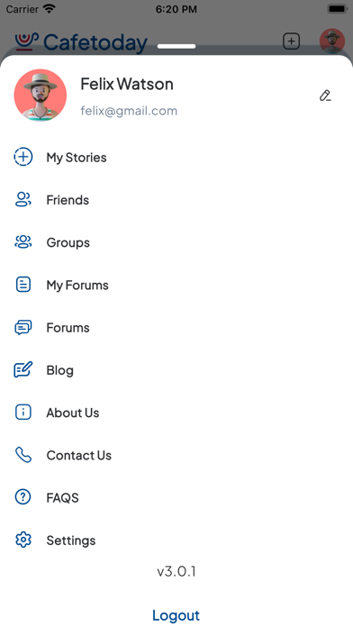 Cafetoday Screenshot