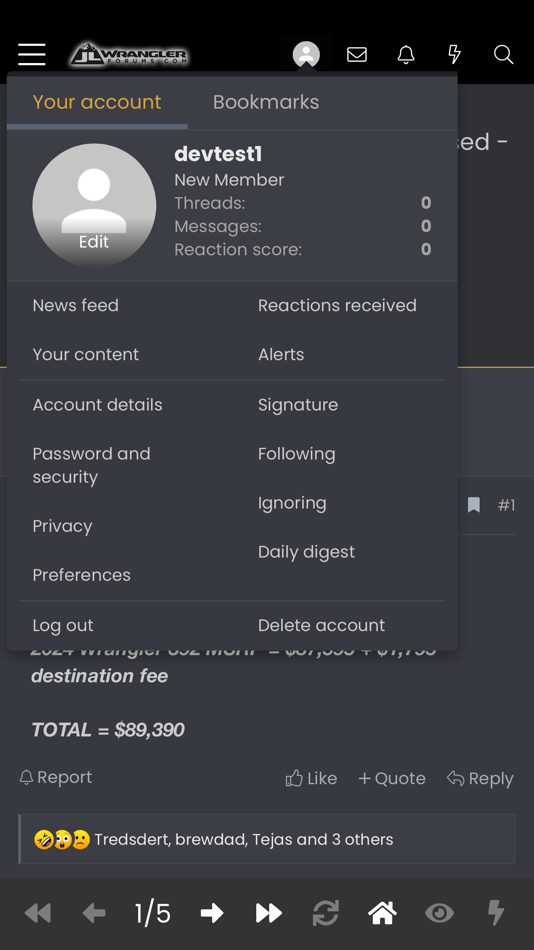 #3. JL Wrangler Forums (iOS) 由: JWKZ LLC