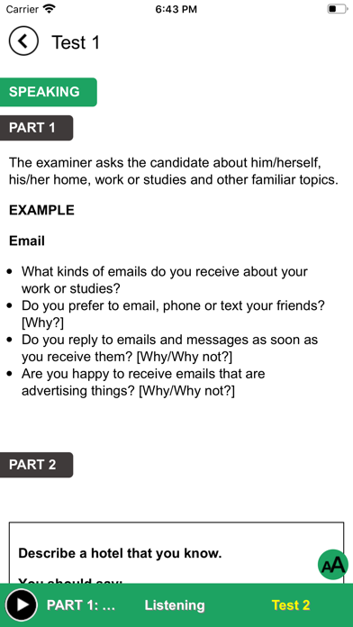 IELTS Academic 15 Screenshot